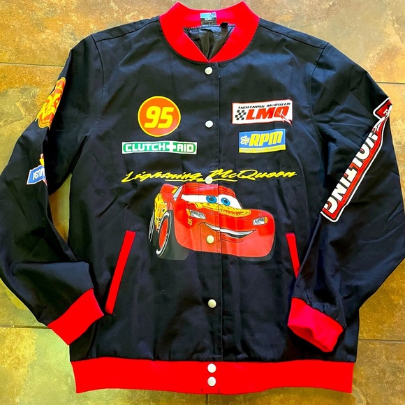 Unisex Lightning McQueen Disney Pixar Jacket. XS. New - Picture 8 of 9